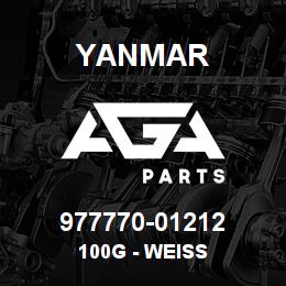 977770-01212 Yanmar 100g - weiss | AGA Parts
