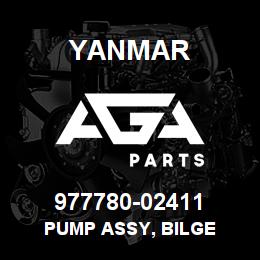 977780-02411 Yanmar PUMP ASSY, BILGE | AGA Parts