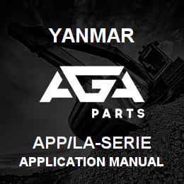 APP/LA-SERIE Yanmar Application Manual | AGA Parts