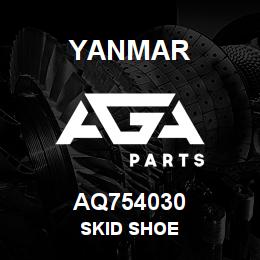 AQ754030 Yanmar SKID SHOE | AGA Parts