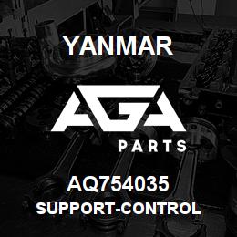 AQ754035 Yanmar SUPPORT-CONTROL | AGA Parts