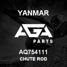 AQ754111 Yanmar CHUTE ROD | AGA Parts
