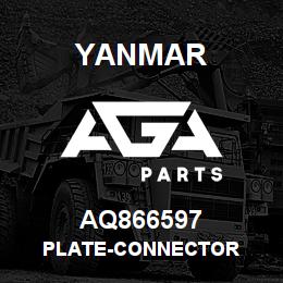 AQ866597 Yanmar PLATE-CONNECTOR | AGA Parts