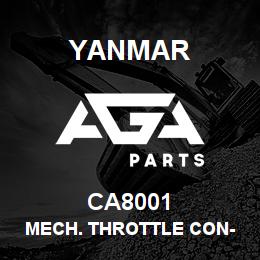 CA8001 Yanmar mech. throttle con- | AGA Parts