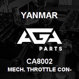 CA8002 Yanmar mech. throttle con- | AGA Parts