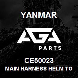 CE50023 Yanmar Main harness helm to engine Classic 23' | AGA Parts