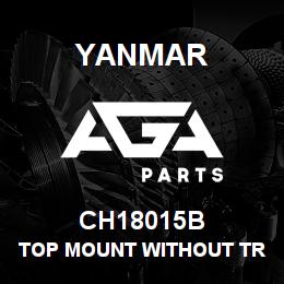 CH18015B Yanmar Top mount without Trim, Black | AGA Parts