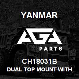 CH18031B Yanmar Dual top mount with trim | AGA Parts