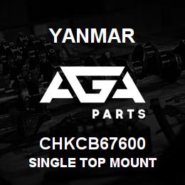 CHKCB67600 Yanmar Single Top Mount | AGA Parts