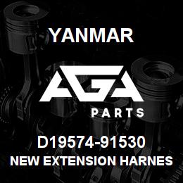 D19574-91530 Yanmar New extension harness B/C/D/E 10 mtr | AGA Parts