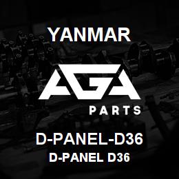 D-PANEL-D36 Yanmar D-Panel D36 | AGA Parts