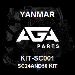 KIT-SC001 Yanmar SC24and50 KIT | AGA Parts