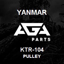 KTR-104 Yanmar PULLEY | AGA Parts