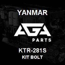 KTR-281S Yanmar KIT BOLT | AGA Parts