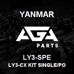 LY3-SPE Yanmar LY3-CX Kit Single/Portside Engine | AGA Parts