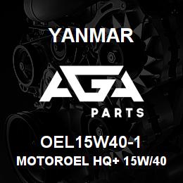 OEL15W40-1 Yanmar Motoroel HQ+ 15W/40 | AGA Parts