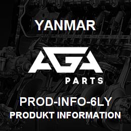 PROD-INFO-6LY Yanmar Produkt Information | AGA Parts
