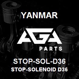 STOP-SOL-D36 Yanmar stop-solenoid D36 | AGA Parts