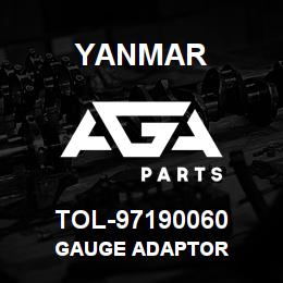 TOL-97190060 Yanmar gauge adaptor | AGA Parts