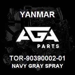 TOR-90390002-01 Yanmar NAVY GRAY SPRAY | AGA Parts