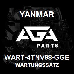 WART-4TNV98-GGE Yanmar Wartungssatz | AGA Parts