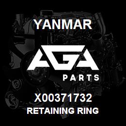 X00371732 Yanmar RETAINING RING | AGA Parts