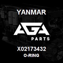 X02173432 Yanmar O-RING | AGA Parts