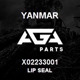 X02233001 Yanmar lip seal | AGA Parts