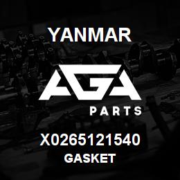 X0265121540 Yanmar GASKET | AGA Parts