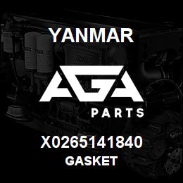 X0265141840 Yanmar GASKET | AGA Parts