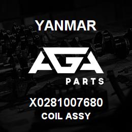 X0281007680 Yanmar COIL ASSY | AGA Parts