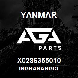 X0286355010 Yanmar INGRANAGGIO | AGA Parts