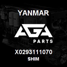 X0293111070 Yanmar SHIM | AGA Parts