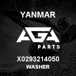X0293214050 Yanmar WASHER | AGA Parts