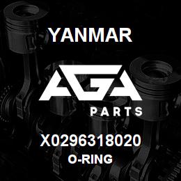X0296318020 Yanmar O-RING | AGA Parts