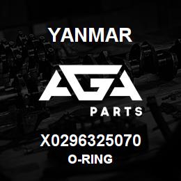 X0296325070 Yanmar O-RING | AGA Parts
