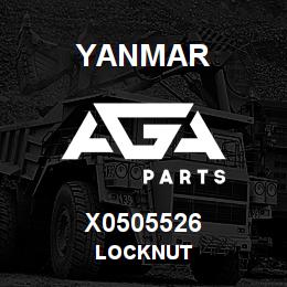 X0505526 Yanmar locknut | AGA Parts