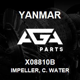 X08810B Yanmar IMPELLER, C. WATER | AGA Parts