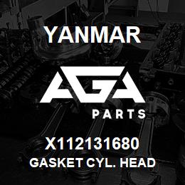 X112131680 Yanmar GASKET CYL. HEAD | AGA Parts