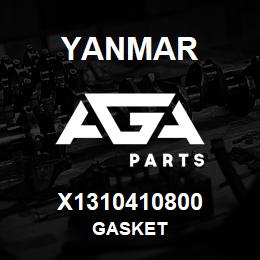 X1310410800 Yanmar GASKET | AGA Parts