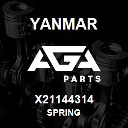 X21144314 Yanmar spring | AGA Parts