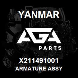 X211491001 Yanmar armature assy | AGA Parts