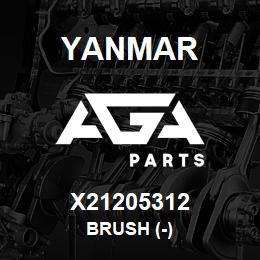 X21205312 Yanmar BRUSH (-) | AGA Parts