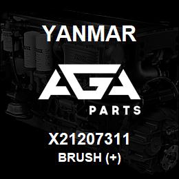 X21207311 Yanmar BRUSH (+) | AGA Parts