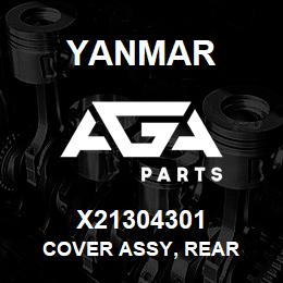 X21304301 Yanmar cover assy, rear | AGA Parts