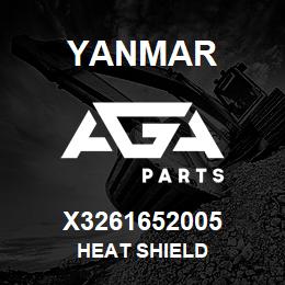 X3261652005 Yanmar HEAT SHIELD | AGA Parts