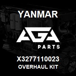 X3277110023 Yanmar OVERHAUL KIT | AGA Parts