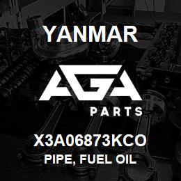 X3A06873KCO Yanmar pipe, fuel oil | AGA Parts