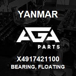 X4917421100 Yanmar BEARING, FLOATING | AGA Parts
