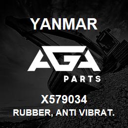 X579034 Yanmar RUBBER, ANTI VIBRAT. | AGA Parts